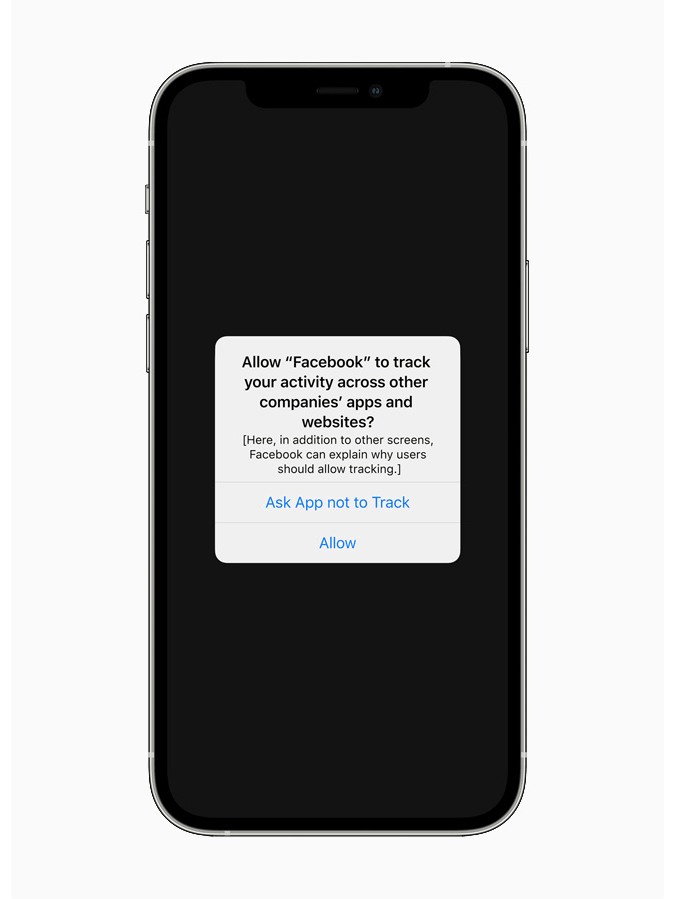 iOS 14 Tracking Permission Prompt