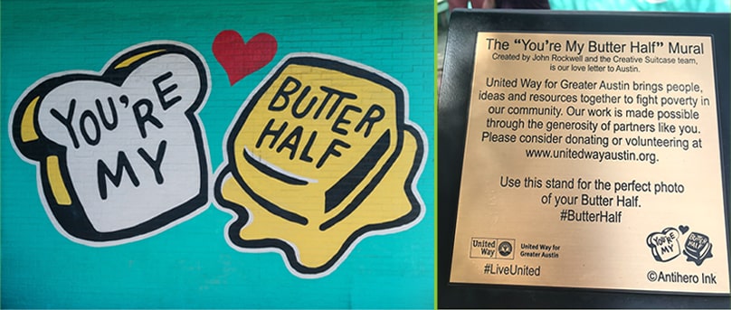 You're My Butter Half Mural and Plaque-min